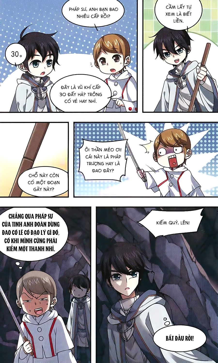 Võng Du Chi Cận Chiến Pháp Sư Chapter 7 - 11