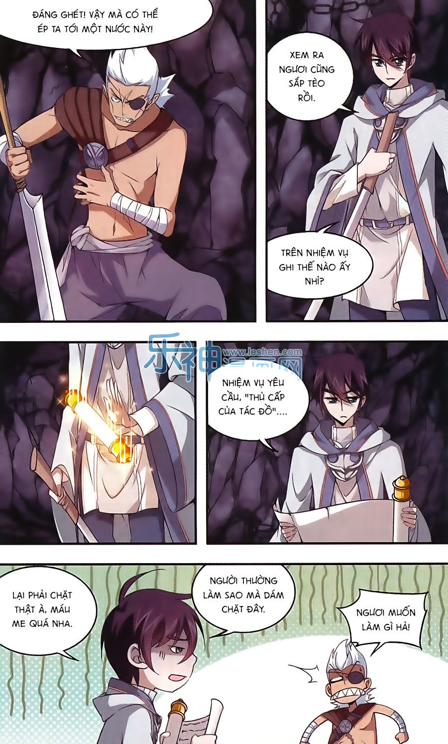 Võng Du Chi Cận Chiến Pháp Sư Chapter 8 - 13