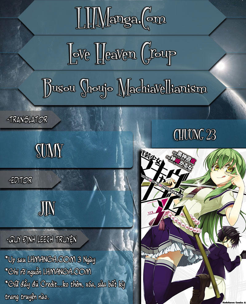 Thủ Đoạn Nham Hiểm Của Cô Gái Mặt Nạ Chapter 23 - 1