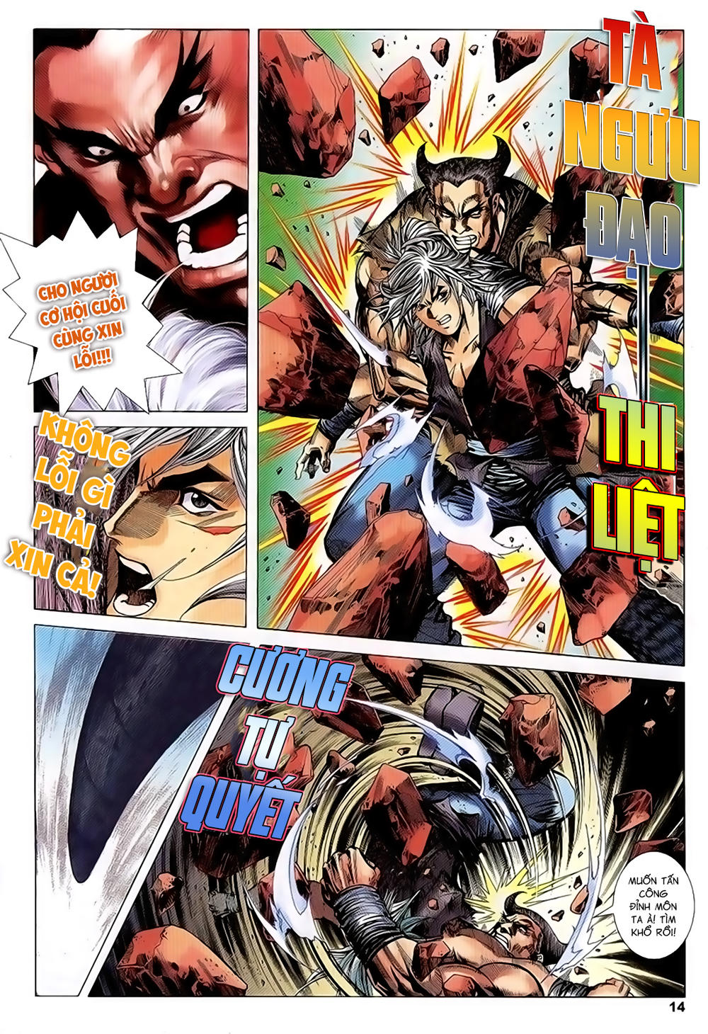 Song Hùng Kỳ Hiệp Chapter 218 - 14