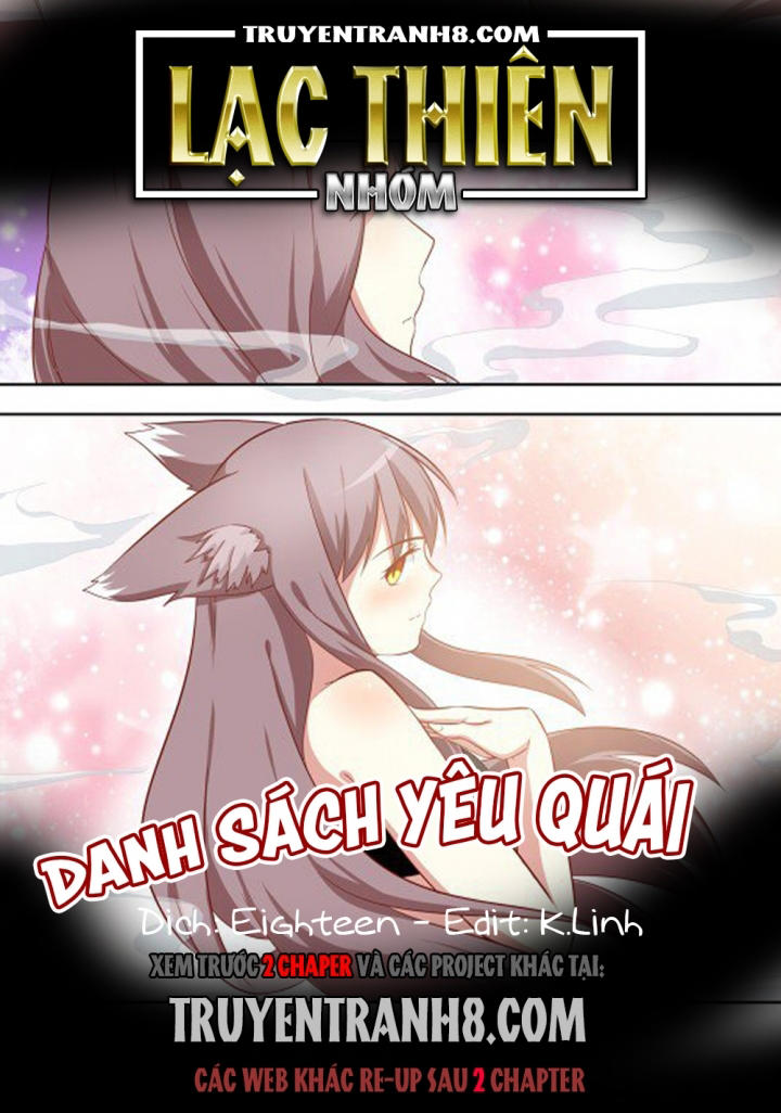 Danh Sách Yêu Quái Chapter 117 - 1