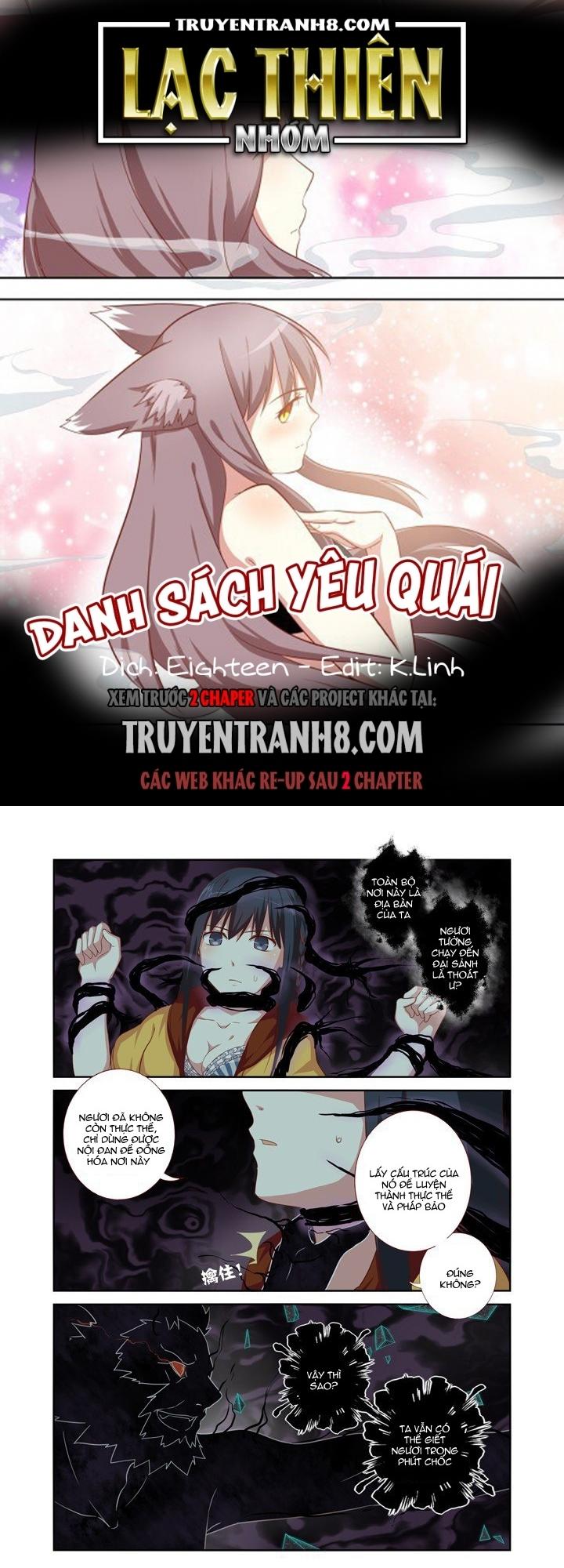 Danh Sách Yêu Quái Chapter 56 - 1