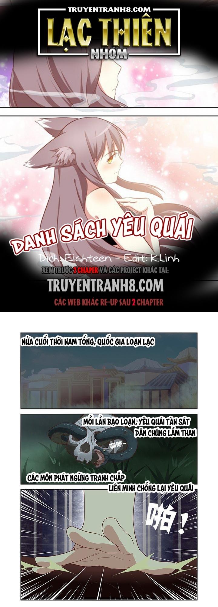 Danh Sách Yêu Quái Chapter 57 - 1