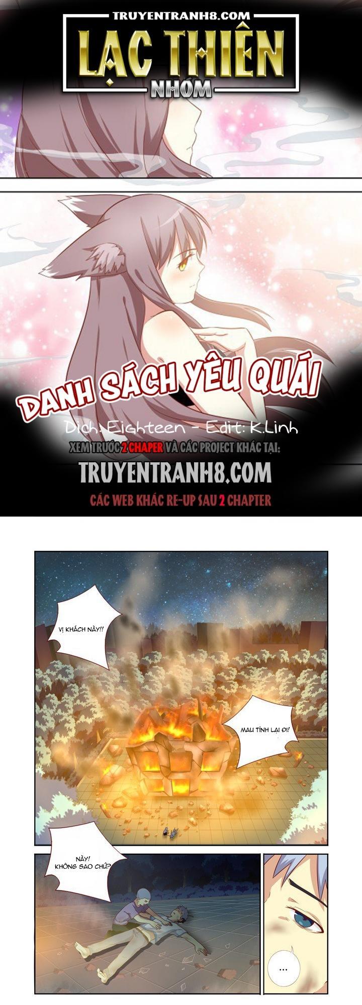 Danh Sách Yêu Quái Chapter 66 - 1