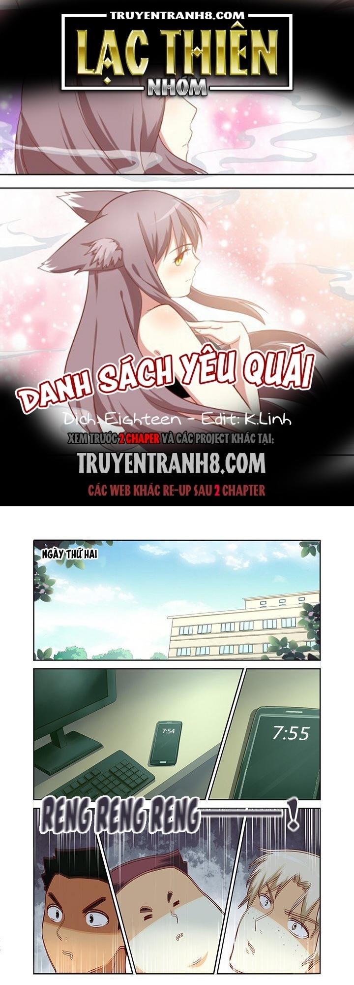 Danh Sách Yêu Quái Chapter 80 - 1