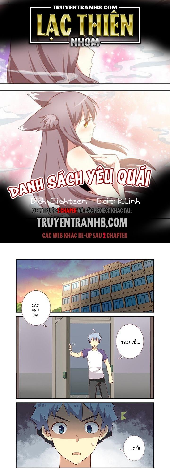 Danh Sách Yêu Quái Chapter 82 - 1