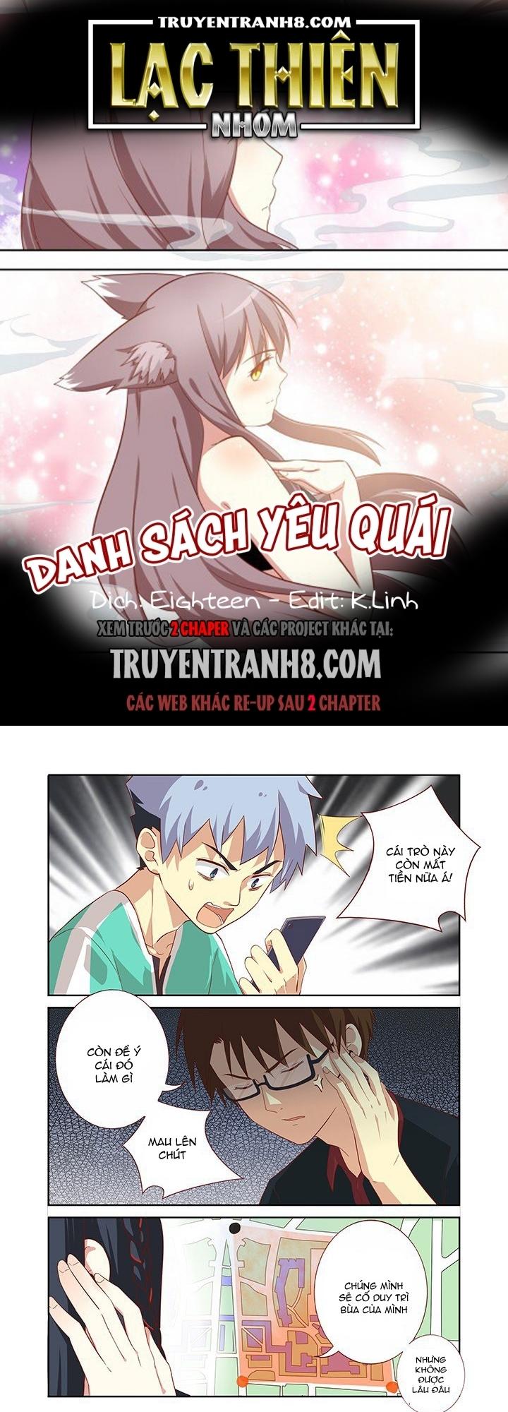 Danh Sách Yêu Quái Chapter 86 - 1