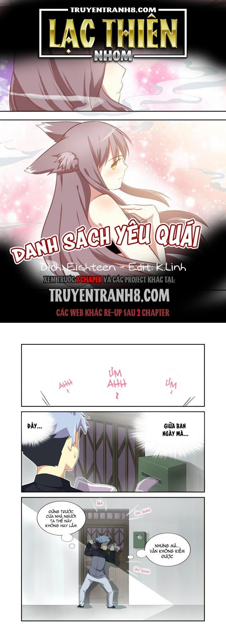 Danh Sách Yêu Quái Chapter 9 - 1