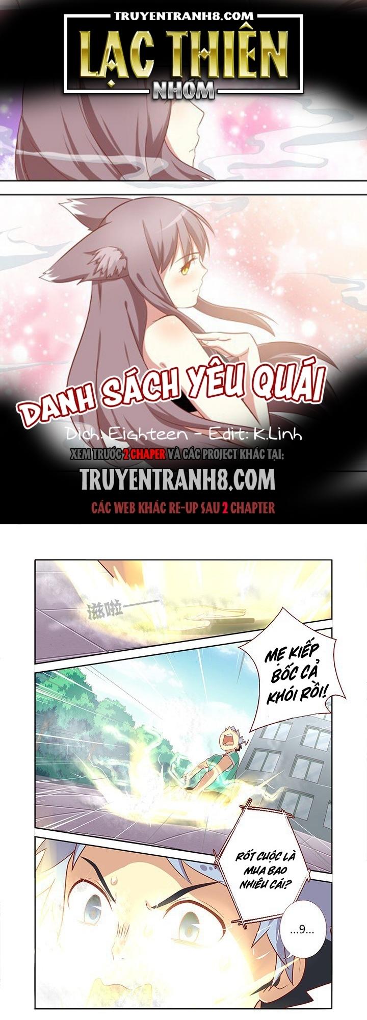 Danh Sách Yêu Quái Chapter 90 - 1