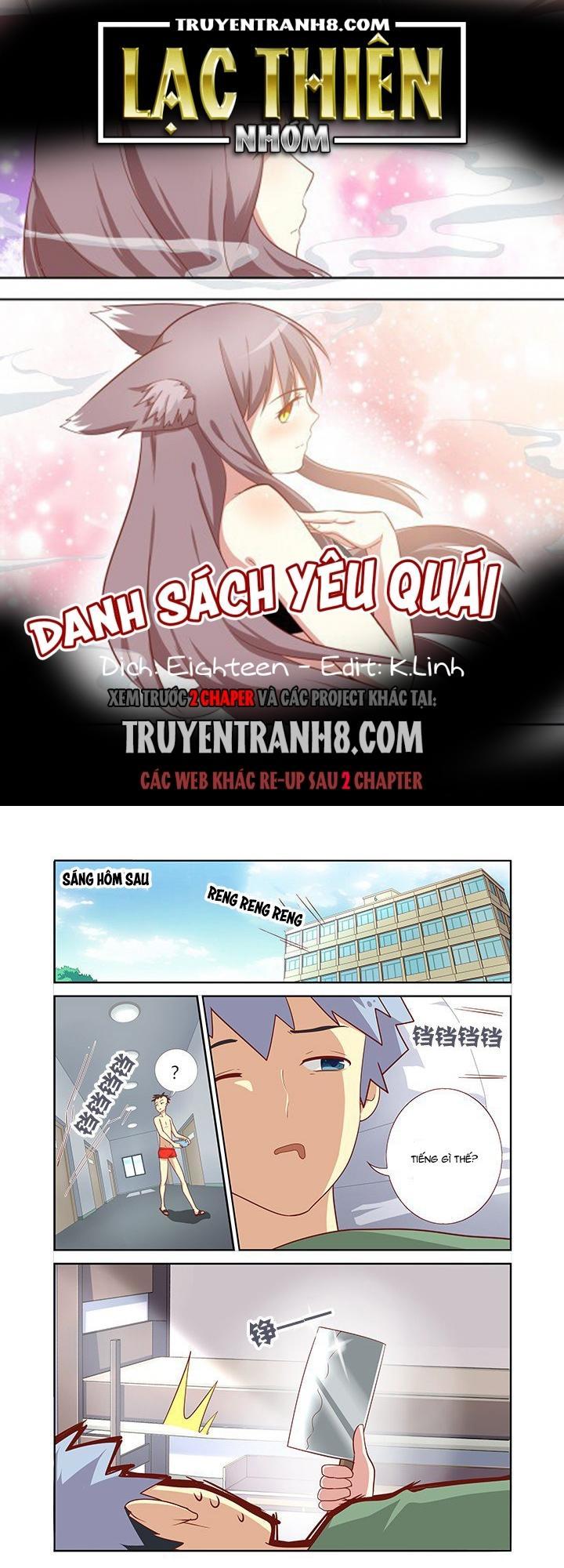 Danh Sách Yêu Quái Chapter 99 - 1