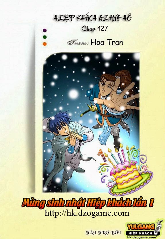 Hiệp Khách Giang Hồ Chapter 427 - 1