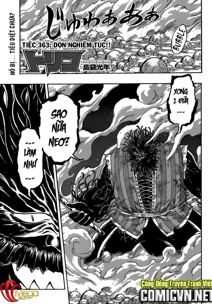 Toriko - Thợ Săn Ẩm Thực Chapter 363 - 1