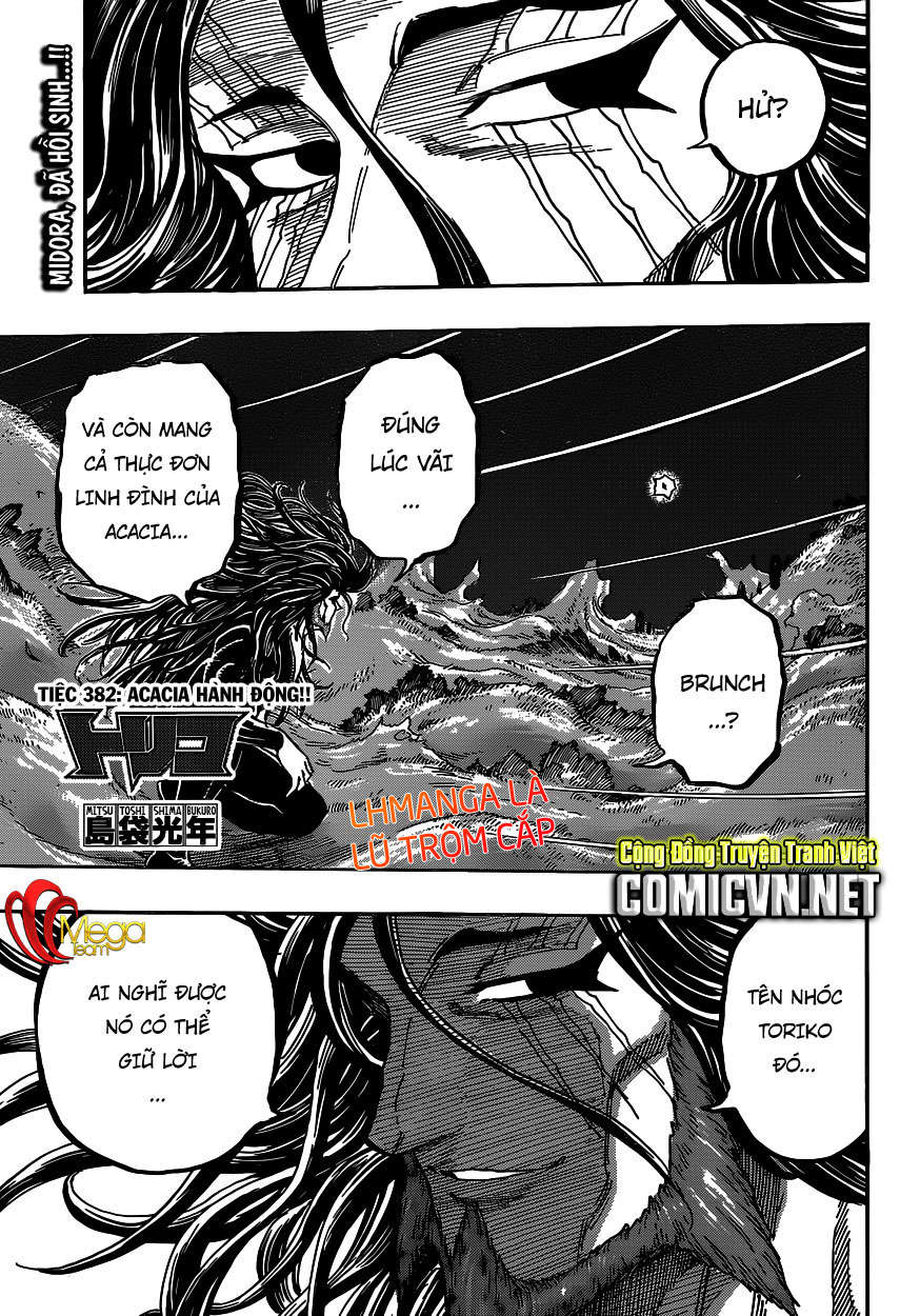 Toriko - Thợ Săn Ẩm Thực Chapter 382 - 1