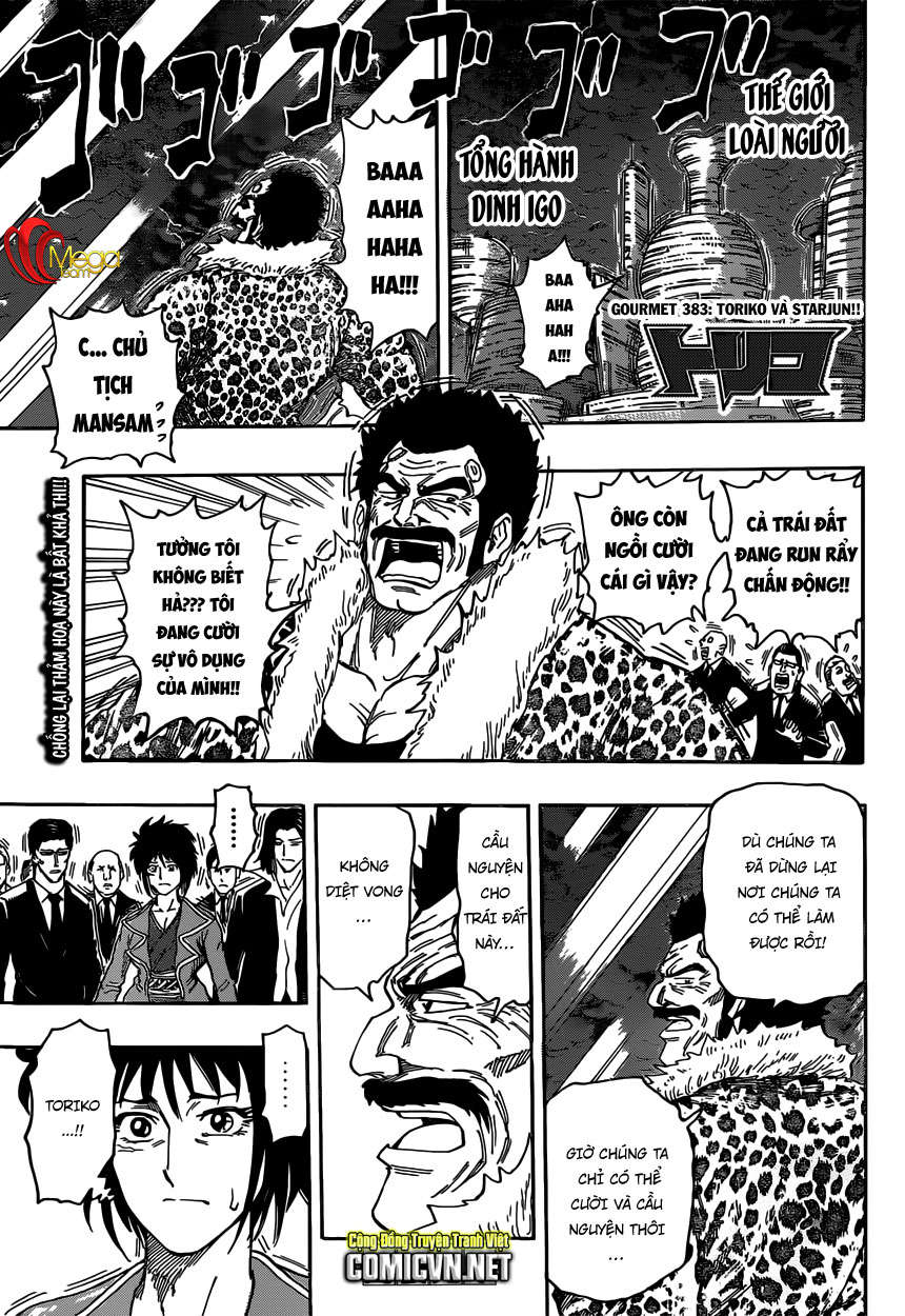 Toriko - Thợ Săn Ẩm Thực Chapter 383 - 1