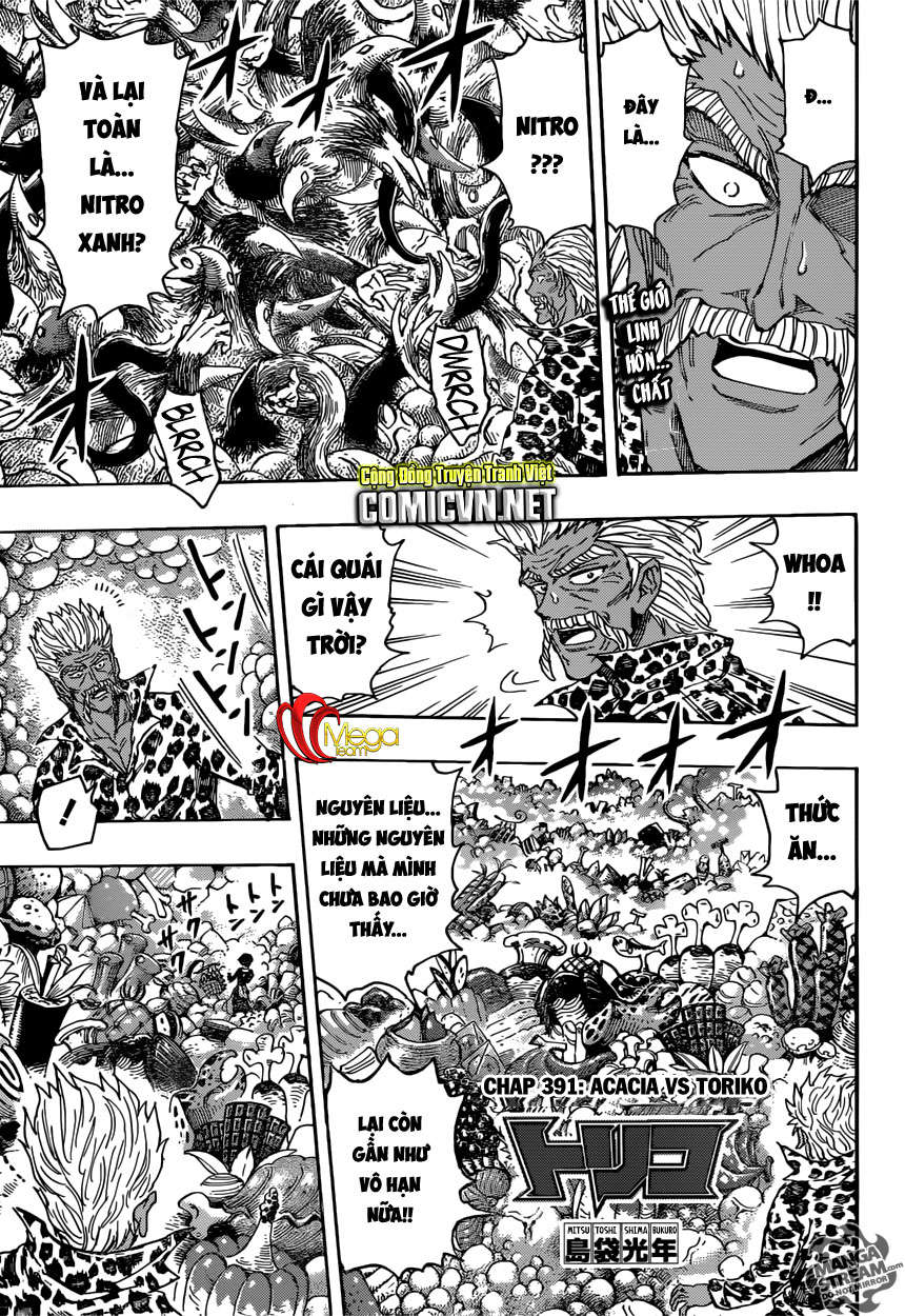 Toriko - Thợ Săn Ẩm Thực Chapter 391 - 1