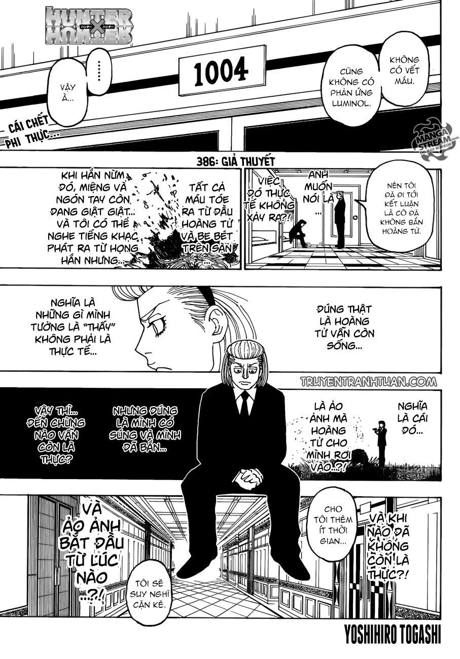 Hunter X Hunter Chapter 386 - 2