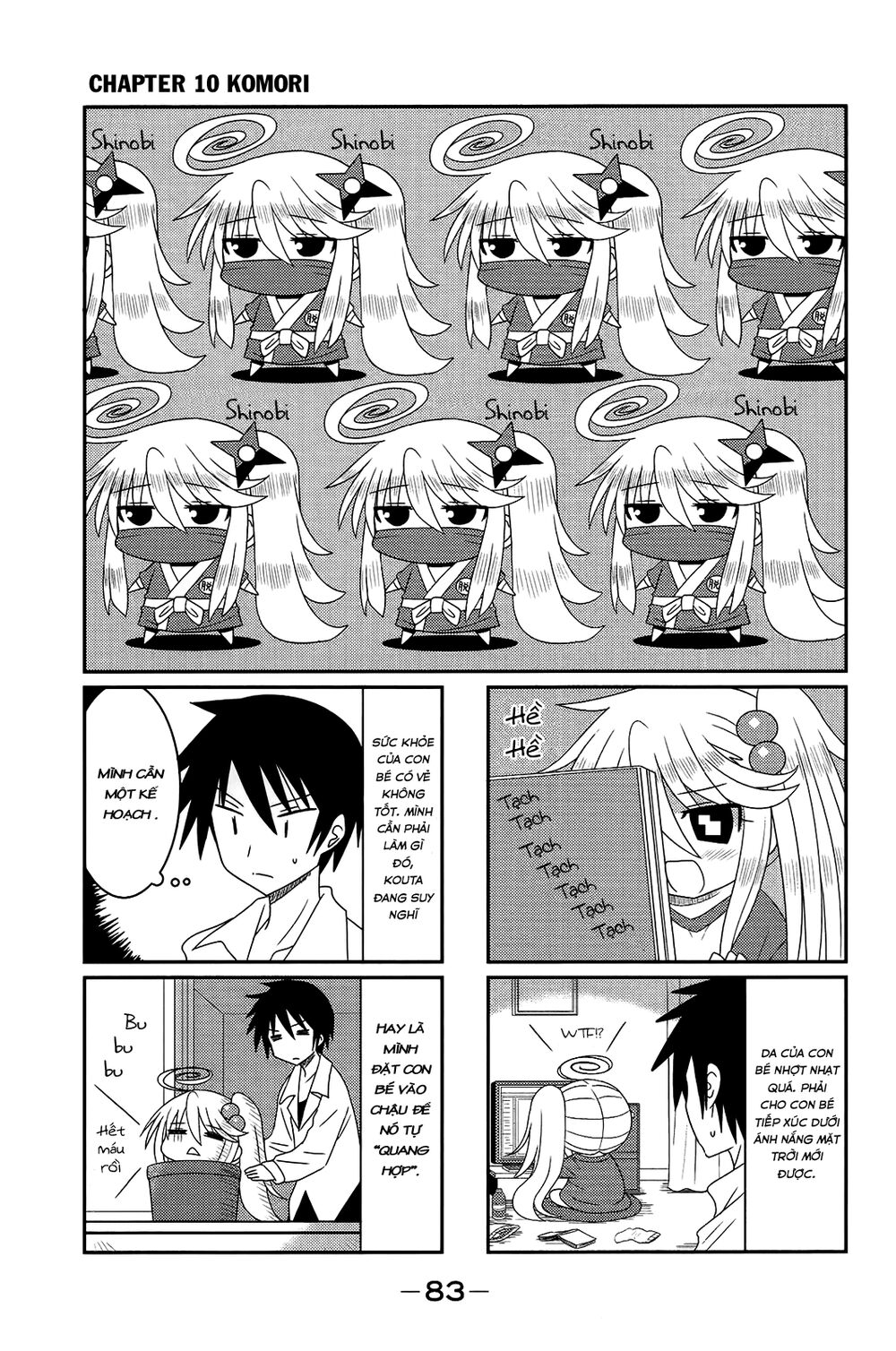 Komori-Chan Wa Yaruki O Dase Chapter 10 - 2