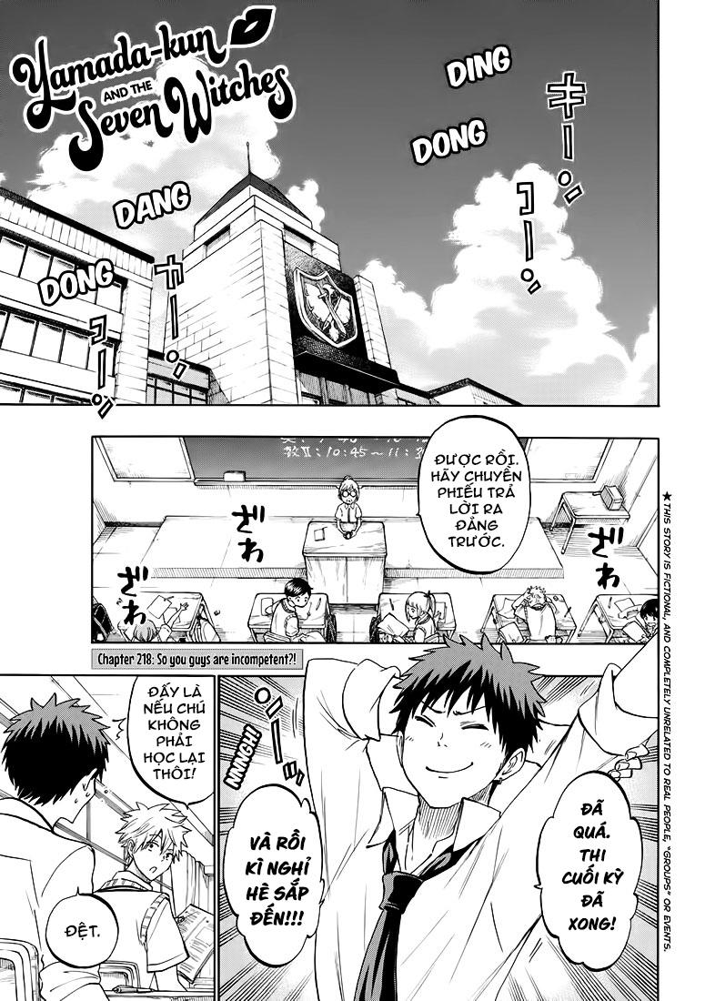 Yamada-Kun To 7 Nin No Majo Chapter 218 - 1