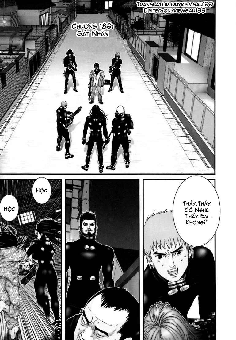 Gantz Chapter 182 - 1