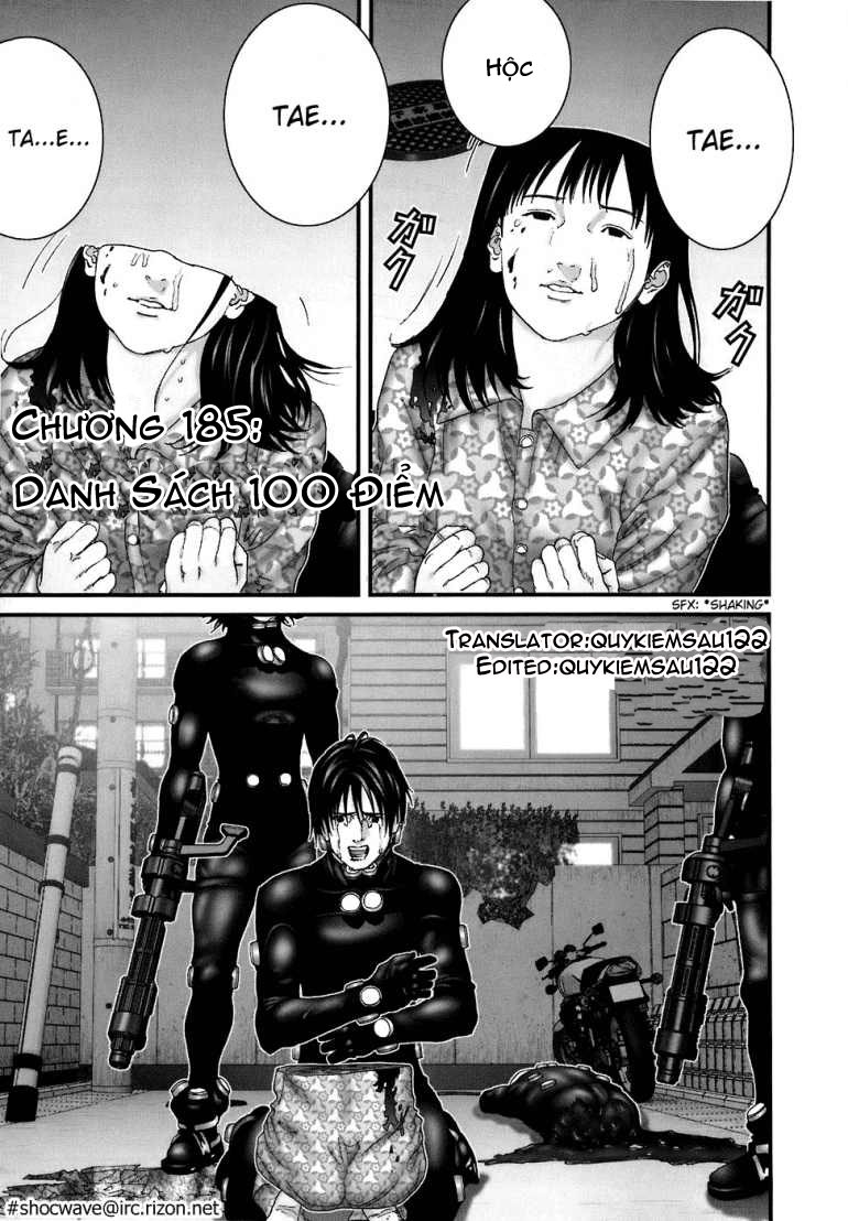 Gantz Chapter 185 - 1