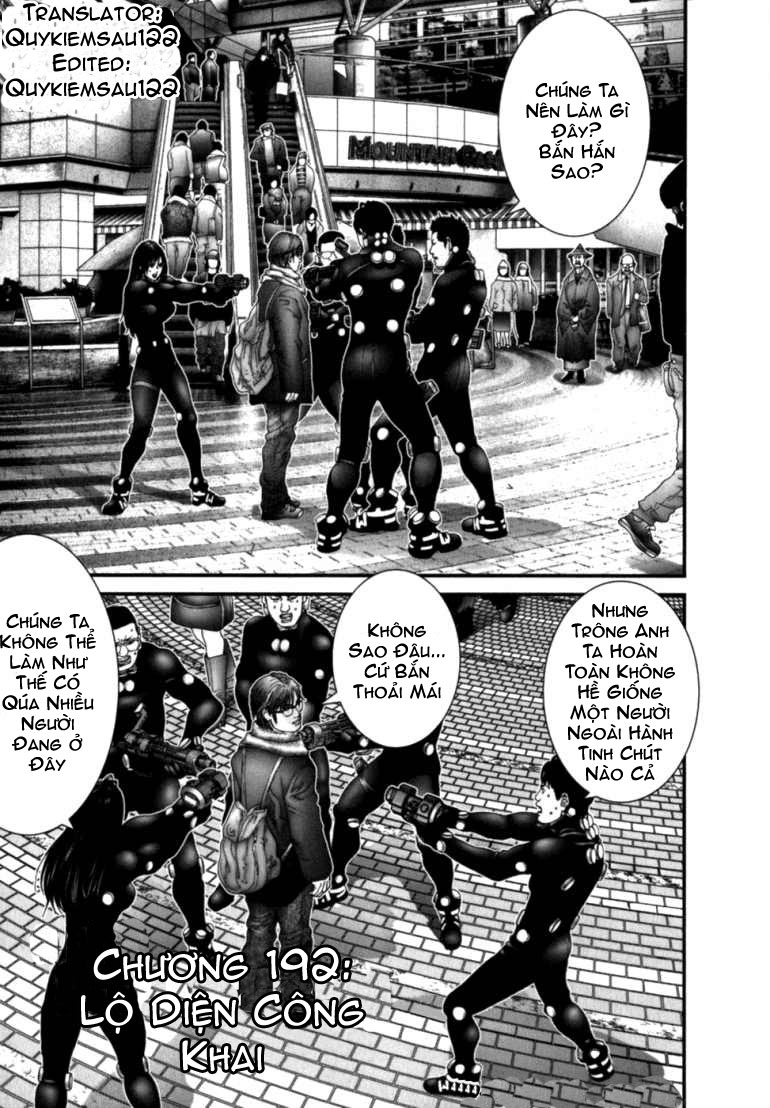 Gantz Chapter 192 - 1