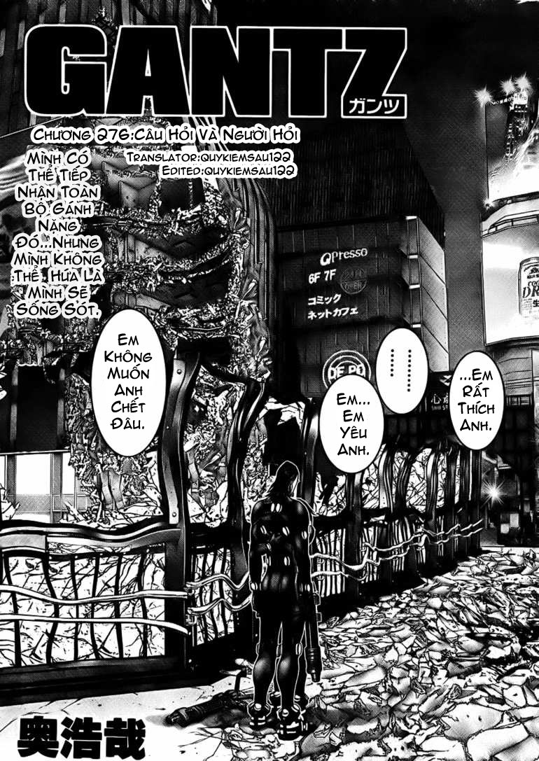 Gantz Chapter 276 - 1
