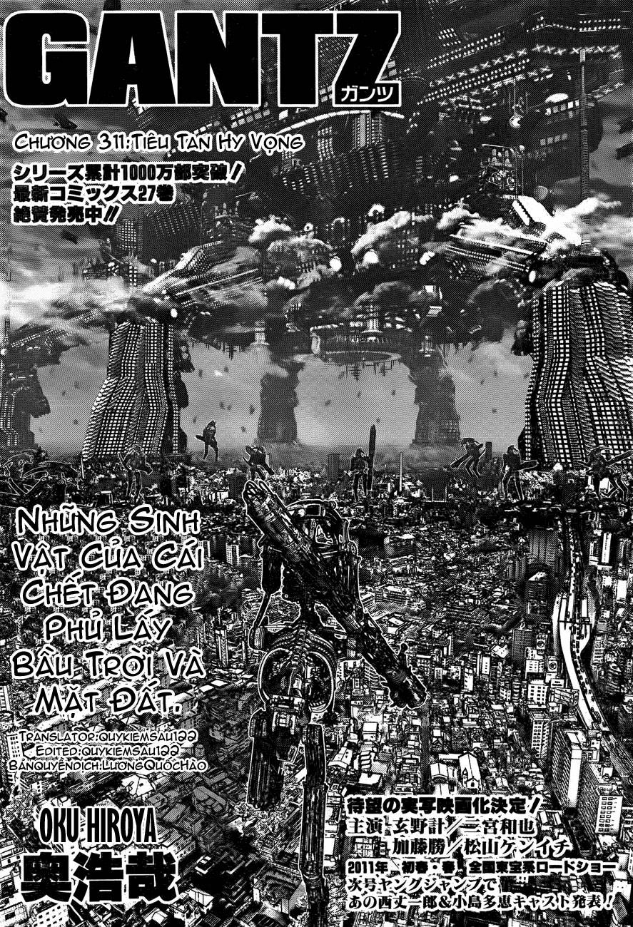 Gantz Chapter 311 - 1