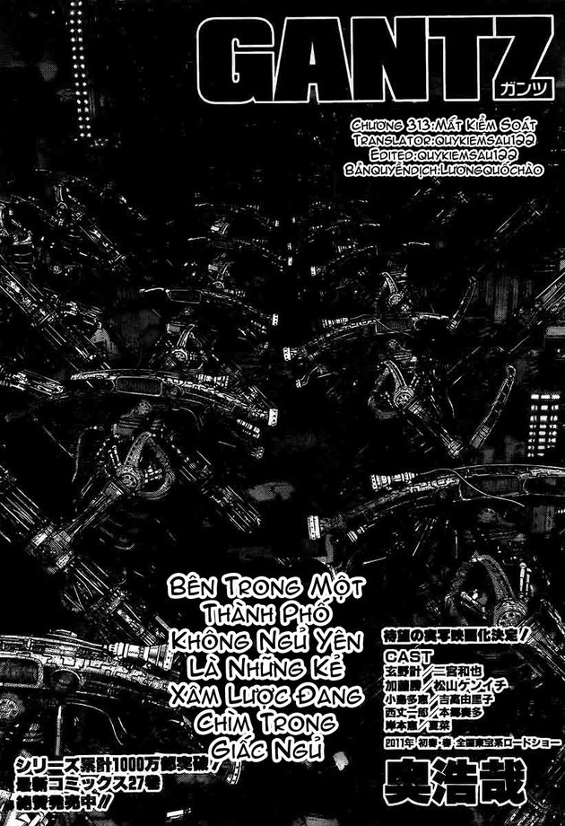 Gantz Chapter 313 - 1