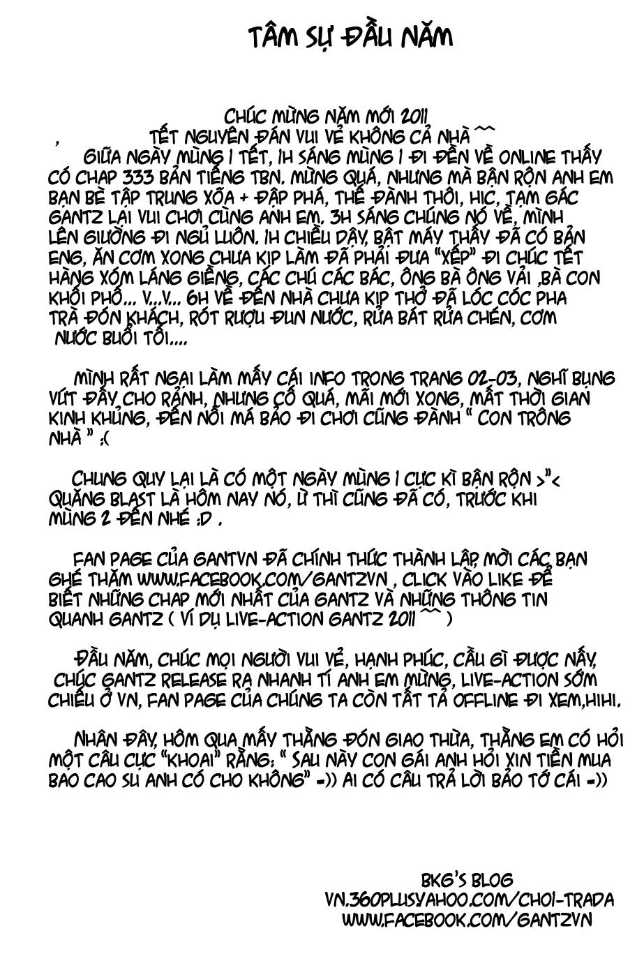 Gantz Chapter 333 - 1