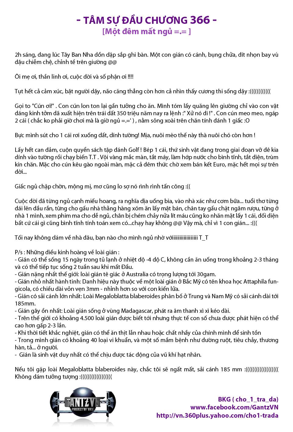 Gantz Chapter 366 - 1