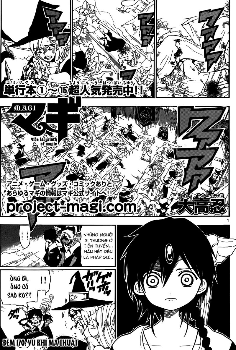 Magi: Bậc Thầy Pháp Thuật Chapter 170 - 3
