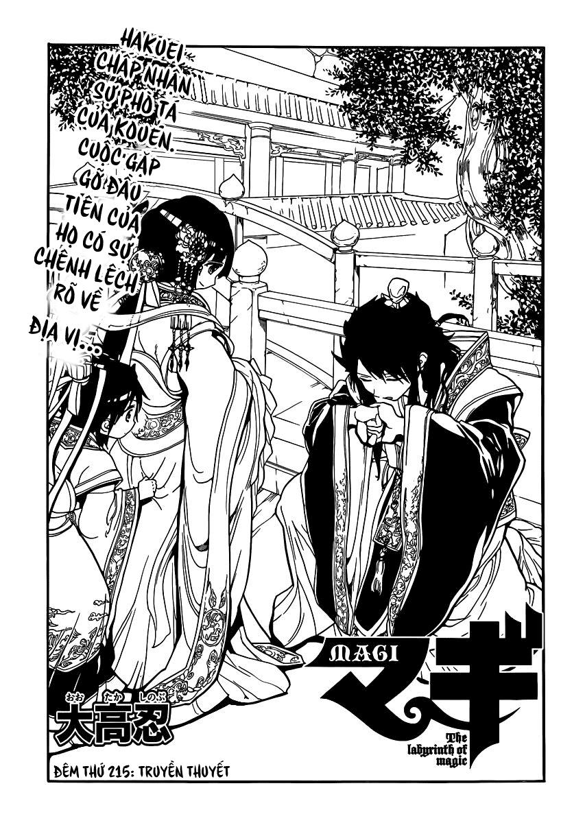 Magi: Bậc Thầy Pháp Thuật Chapter 215 - 3