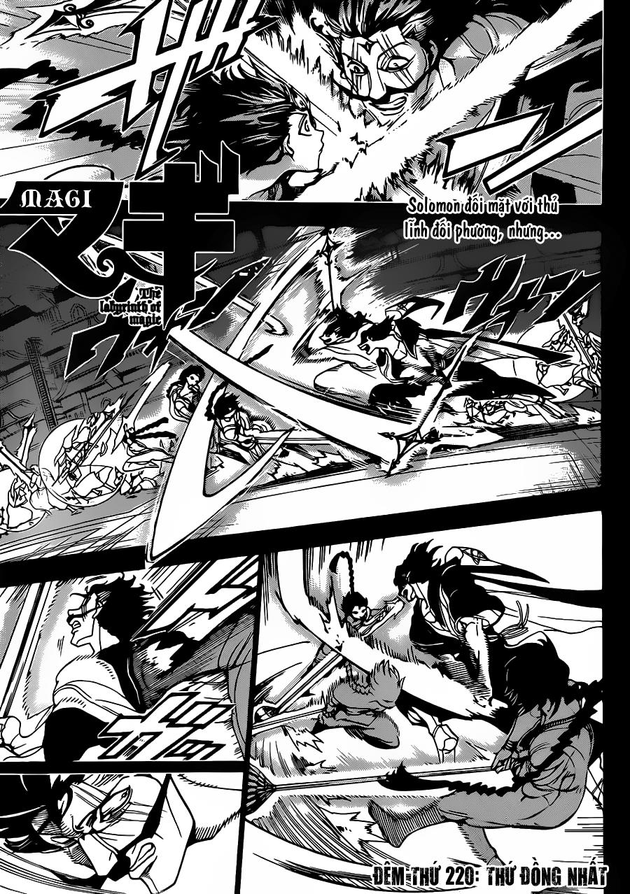 Magi: Bậc Thầy Pháp Thuật Chapter 220 - 3