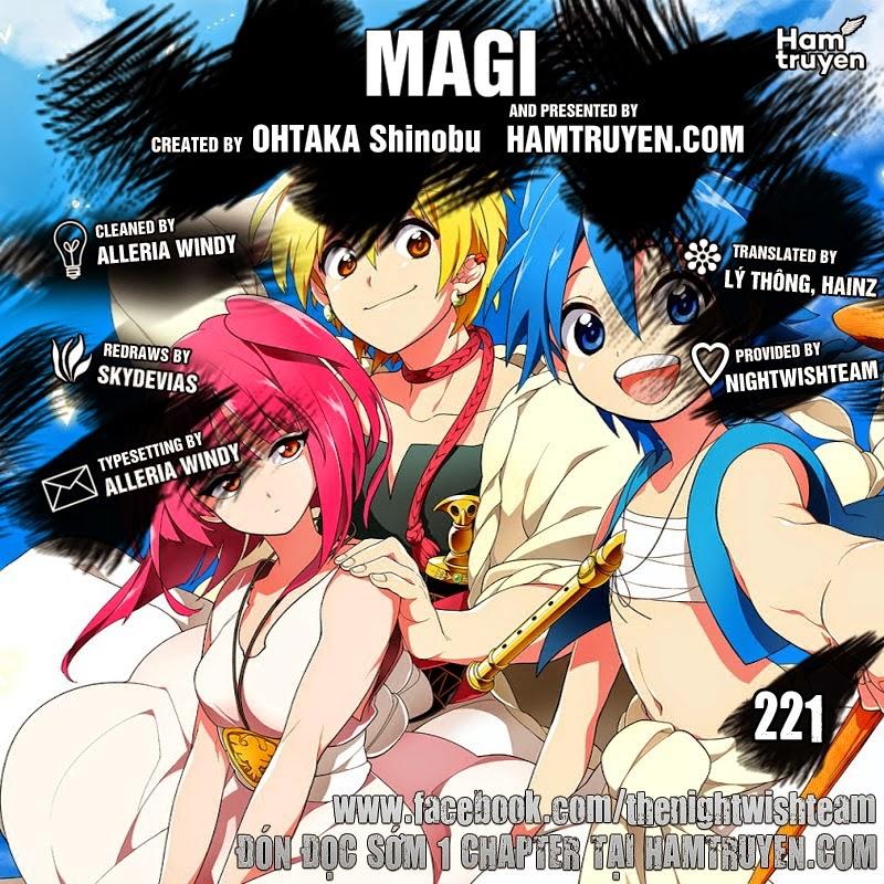 Magi: Bậc Thầy Pháp Thuật Chapter 221 - 1
