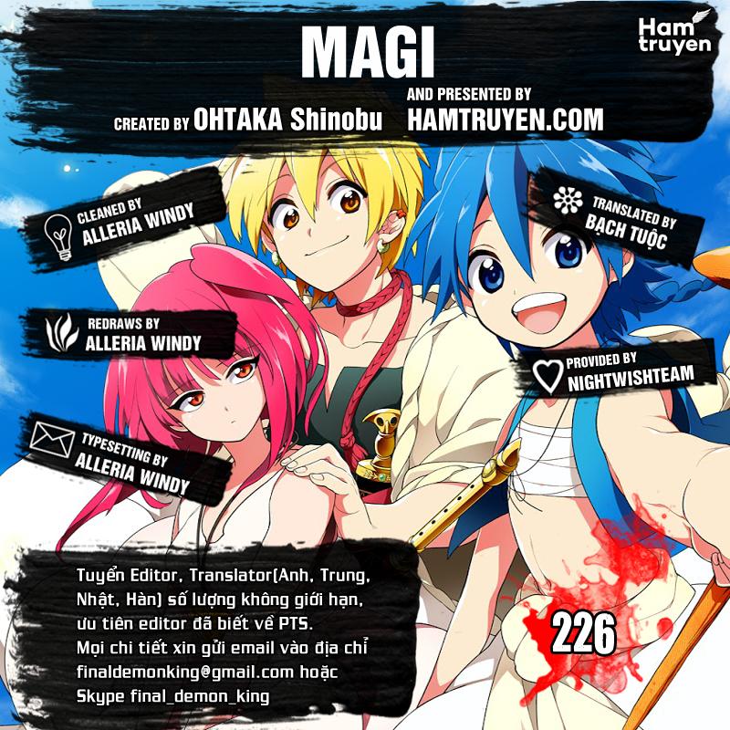 Magi: Bậc Thầy Pháp Thuật Chapter 226 - 1
