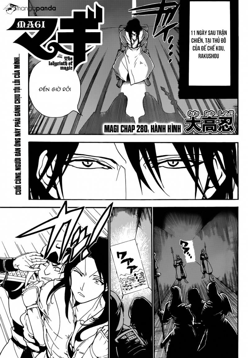Magi: Bậc Thầy Pháp Thuật Chapter 280 - 3