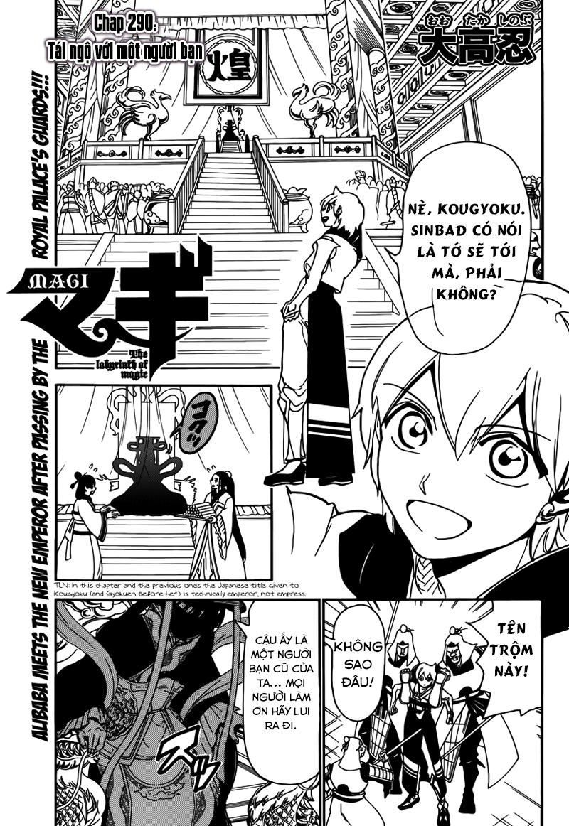 Magi: Bậc Thầy Pháp Thuật Chapter 290 - 1