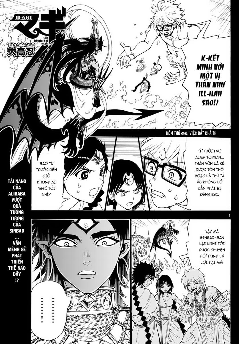 Magi: Bậc Thầy Pháp Thuật Chapter 350 - 1