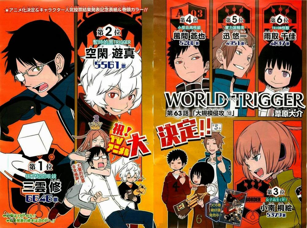 World Trigger Chapter 63 - 3