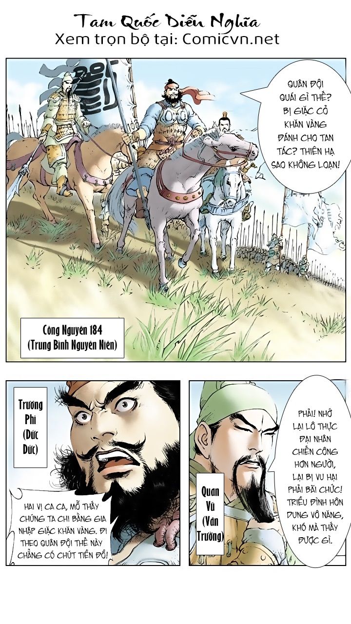 Tam Quốc Diễn Nghĩa (Màu) Chapter 1 - 5