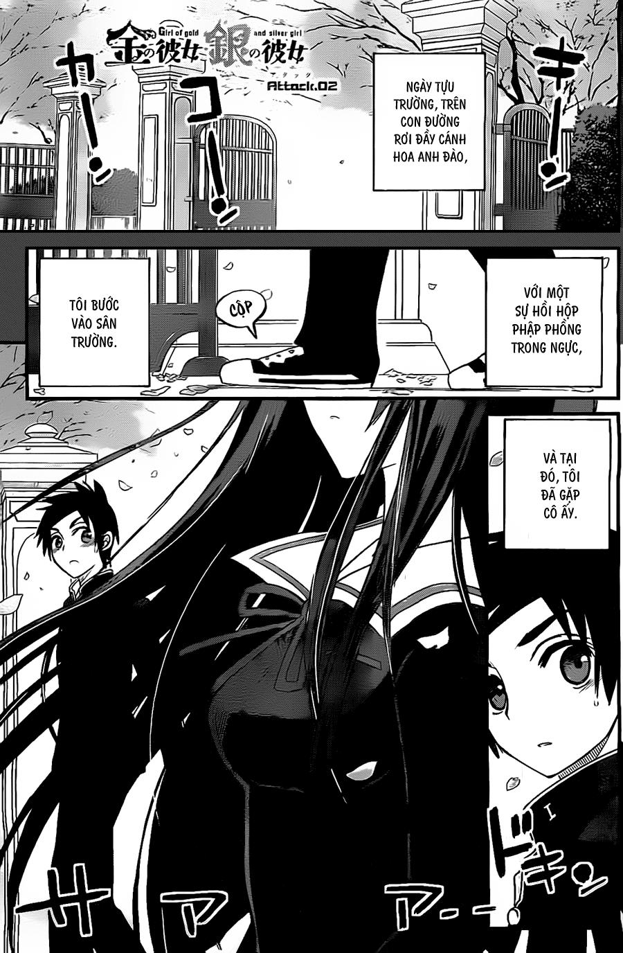 Kin No Kanojo, Gin No Kanojo Chapter 2 - 1