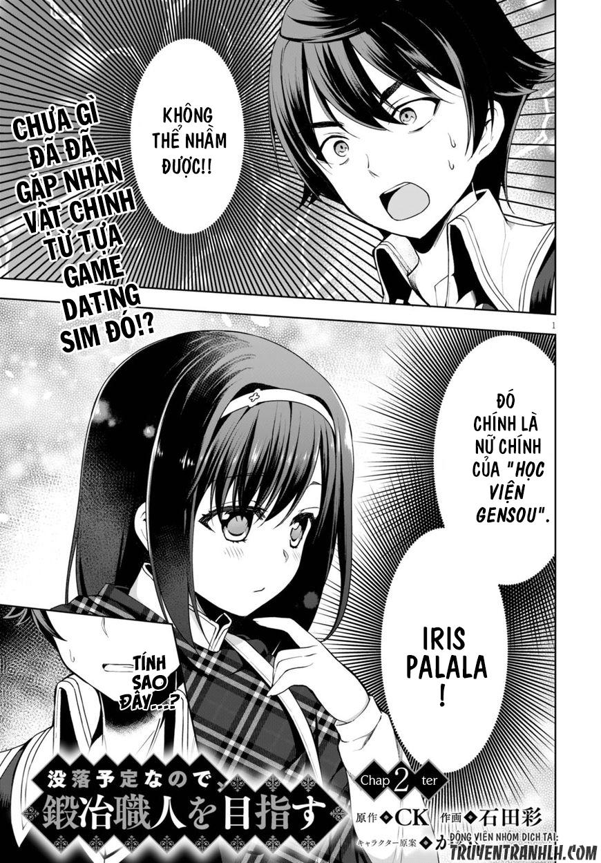 Botsuraku Youtei Nanode, Kajishokunin Wo Mezasu Chapter 2 - 3