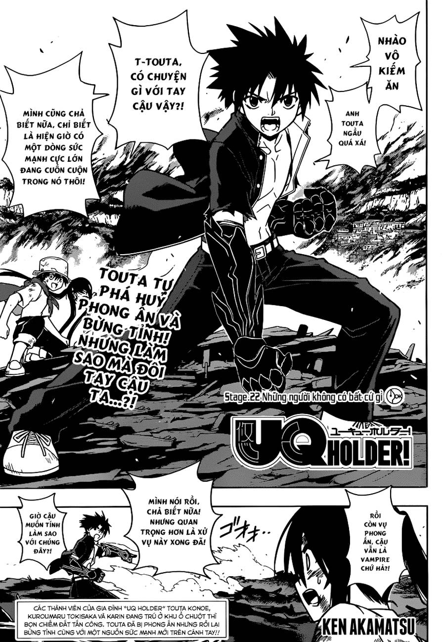 Uq Holder Chapter 22 - 3