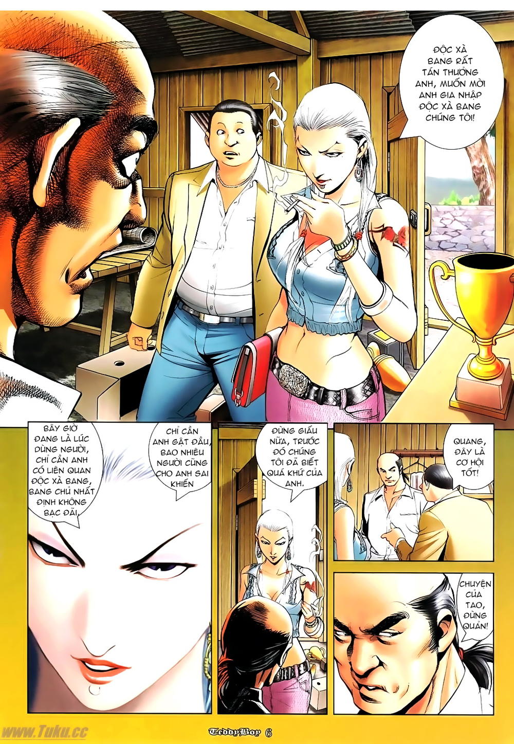 Người Trong Giang Hồ Chapter 1103 - 4