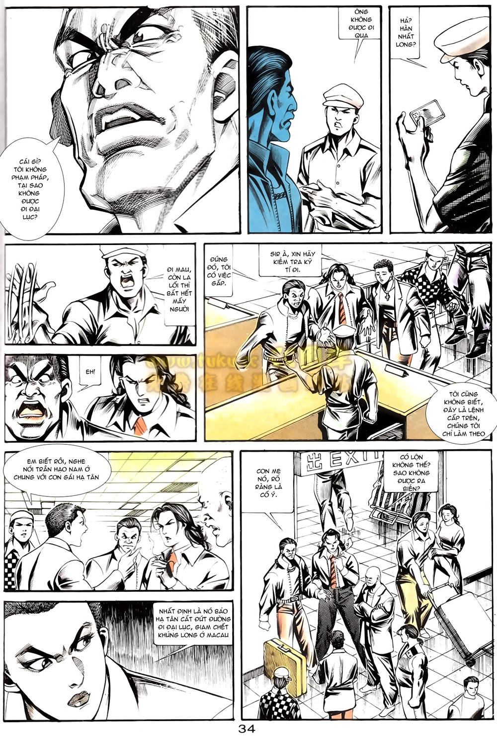 Người Trong Giang Hồ Chapter 167 - 22