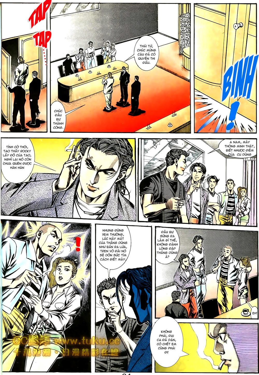 Người Trong Giang Hồ Chapter 187 - 21