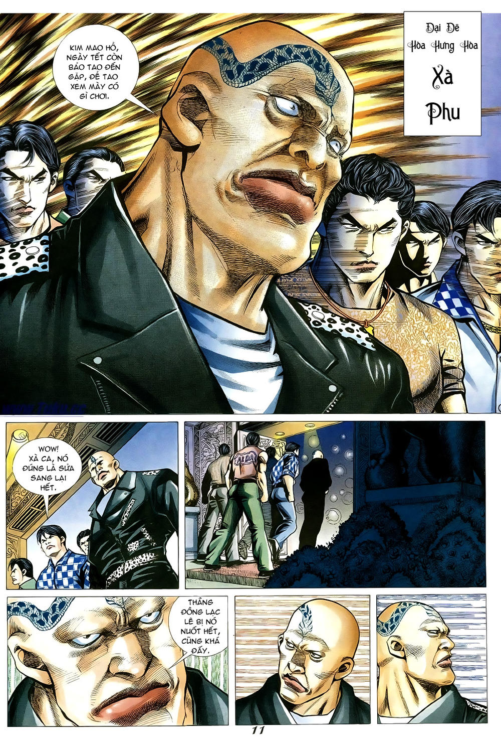 Người Trong Giang Hồ Chapter 351 - 8