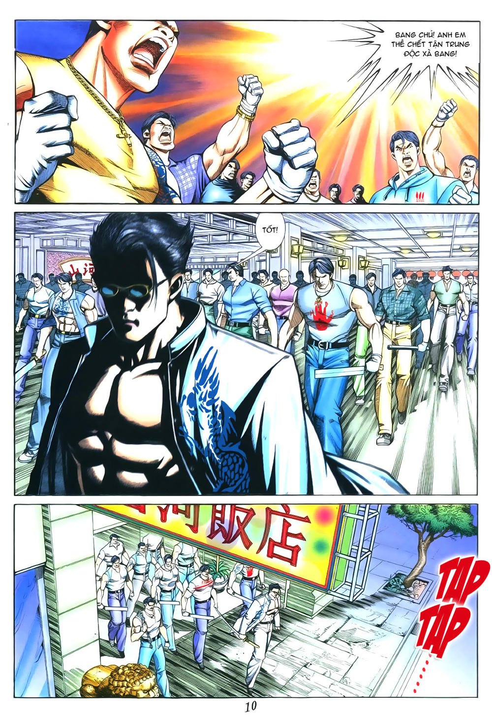 Người Trong Giang Hồ Chapter 375 - 9