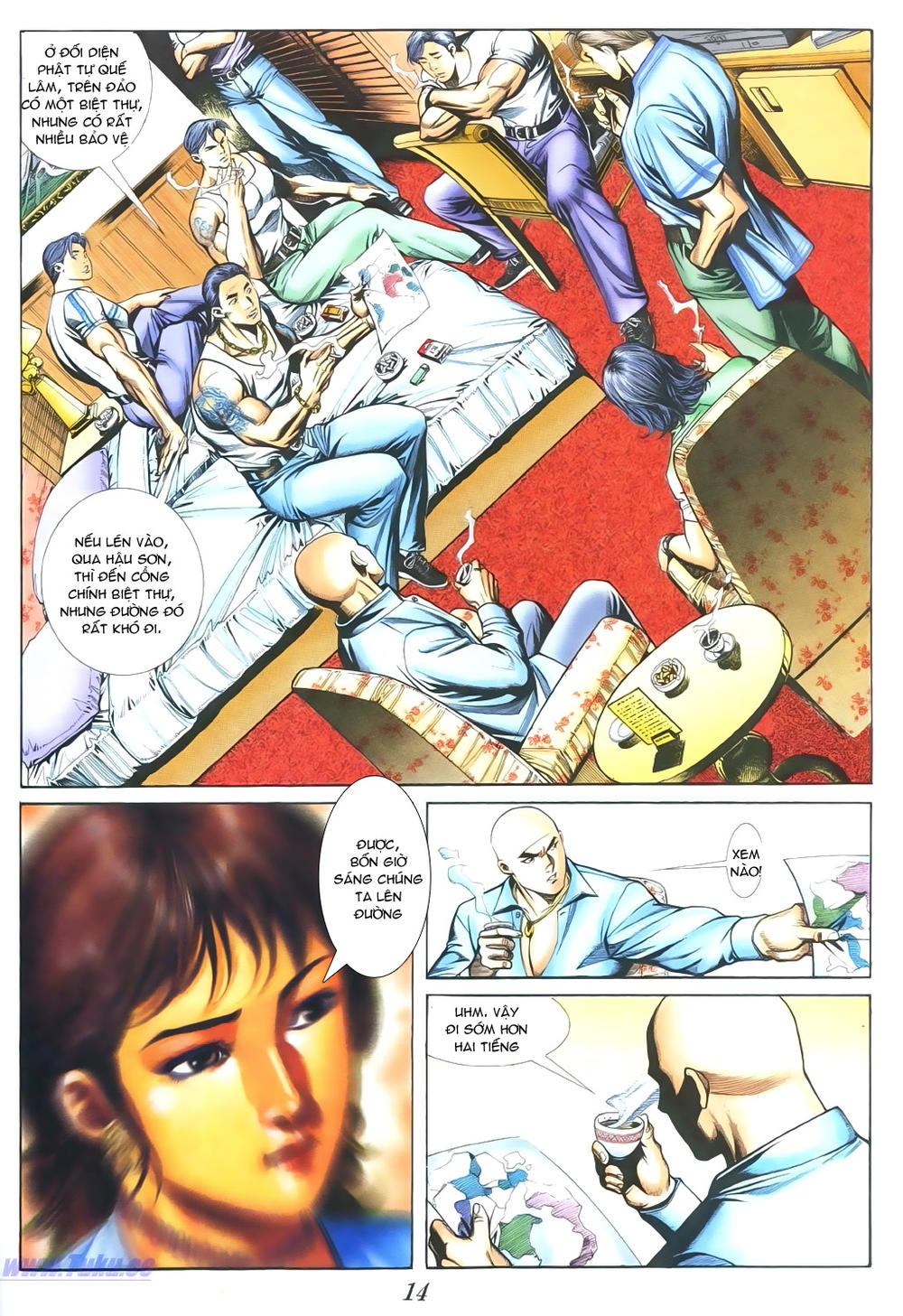 Người Trong Giang Hồ Chapter 377 - 10