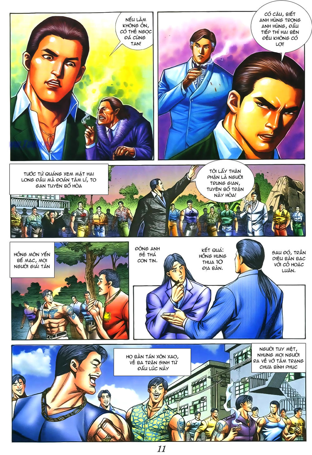 Người Trong Giang Hồ Chapter 385 - 9